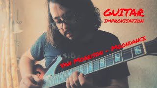 Van Morrison  Moondance Guitar Improvisation [upl. by Eronaele]