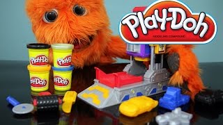 Transformers Play Doh Autobot Workshop Playset Video Review  Fuzzy Puppet [upl. by Adnaval]