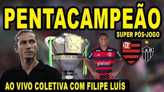 FLAMENGO PENTACAMPEÃO DA COPA DO BRASIL l FESTA DO TÍTULO l SUPER PÓS JOGO GABIGOL CONFIRMOU SAÍDA [upl. by Dnar3]