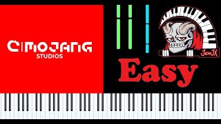 quot Mojang Studios Intro quot Piano Synthesia [upl. by Saxen846]