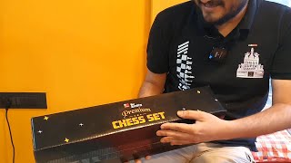 Unboxing the ChessBase India Premium Chess Set and Tata Steel 2022 Contest [upl. by Notgnihsaw]