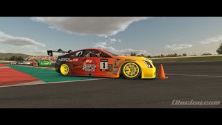 iRacing cone simulation [upl. by Dlonyer328]