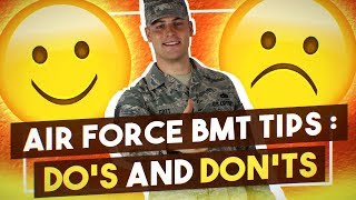 Air Force BMT tips Dos and Donts [upl. by Ling]