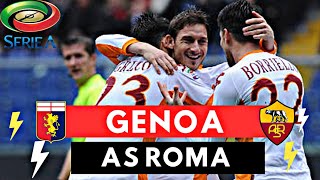 Genoa vs Roma 43 All Goals amp Highlights  2011 Serie A [upl. by Telrats]