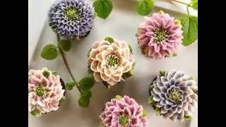 Flower cupcake Online class [upl. by Ayrad]