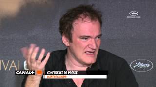 Cannes 2014  QUENTIN TARANTINO  The press conference [upl. by Letti]