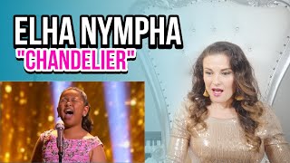 Vocal Coach Reacts to Elha Nympha  quotChandelierquot [upl. by Enaujed]