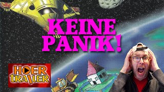 KEINE PANIK  HOERtrailerTV  SciFIHörspiel  Per Anhalter ins All [upl. by Dugas363]