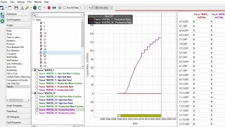 tNavigator 127 Tracer Production and Injection Plot [upl. by Brubaker436]