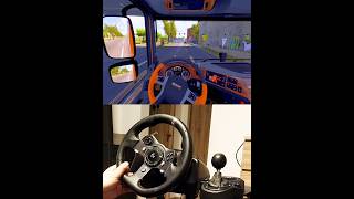 ETS2 153 DAF LF reworked Manheim Germany Logitech Steering Wheel Manual Shifter truck ets2 daf [upl. by Wallas]