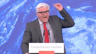 DIE WELT Video Steinmeier schreit Gegner nieder [upl. by Ardnohs]