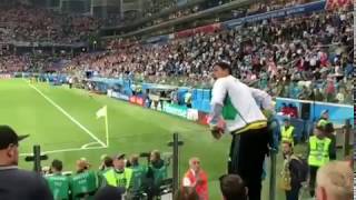 El insulto generalizado de los hinchas a Jorge Sampaoli en el final del partido con Croacia [upl. by Concha633]