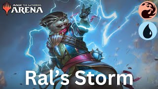 75  Win Rate  Izzet Storm  Best New Deck  MTG Arena Standard Combo [upl. by Ardnoyek]