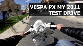 Vespa PX MY 2011 Test Drive [upl. by Taryn653]