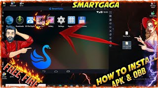 How To Install Apk Obb In Smartgaga  How To Import Obb Fil Smartgaga  Offline Install  In Hindi [upl. by Artapoelc]