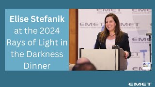 Elise Stefanik speaks at the Rays of Light in the Darkness Dinner [upl. by Chita]