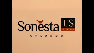 Room Tour  Sonesta ES Suites Orlando [upl. by Assenahs]