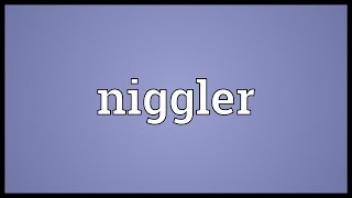 Niggler Meaning [upl. by Keelia]