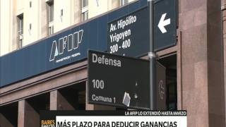 Más plazo para deducir ganancias – Telefe Noticias [upl. by Brom]