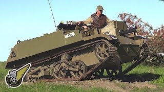 Take A Ride In A WW2 Universal Carrier [upl. by Aknaib]