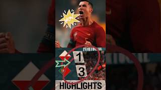 Portugal vs Poland 31 football🤩🤢 football trending soccer [upl. by Wehhtam]