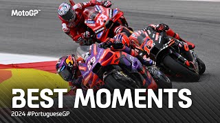 Best MotoGP™ Moments 💥  2024 PortugueseGP [upl. by Nylorak]