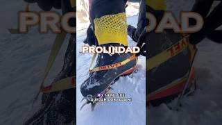 Ponete bien los Crampones Consejos Tutorial Tips Montañismo trekking Hiking Hike Nieve ok [upl. by Ahsimin]