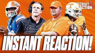 Tennessee BEATS Florida and Top Recruits Were Watching  Vols Football Update [upl. by Htenywg]