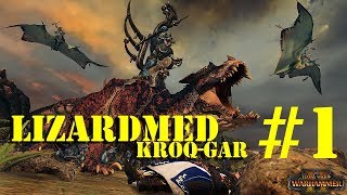 Lets Play Total War Warhammer 2  Lizardmen Campaign  The Last Defenders  KroqGar Part 1 [upl. by Diarmid239]