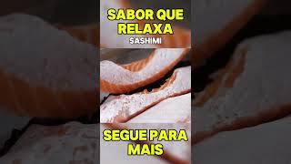 ASMR Sashimi super fresco e tradicional Siga o perfil para relax asmr receitas comida sushi [upl. by Annyrb]