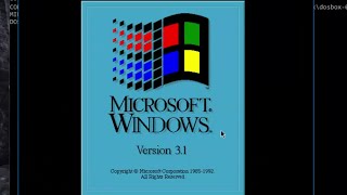 GDPC Windows 31 auf DOSBox installieren alte PC Spiele auf Windows 10 spielen [upl. by Tenay218]