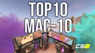 TOP 10 CS2 SKINS 2024  Mac10 Skins  deutschgerman [upl. by Nulubez405]