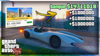 JE GAGNE MES PREMIERS MILLIONS AVEC DES GLITCH DARGENT INFINI SUR GTA 5 ONLINE [upl. by Devad525]