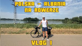 Polska  Albania vlog1 pierwsza wymiana dętki w życiu [upl. by Grete]