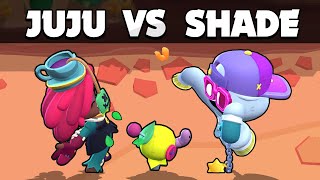 JUJU vs SHADE  1 vs 1  Brawl Stars [upl. by Marba80]