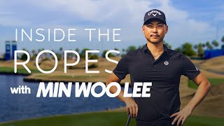 Play A Hole With Min Woo Lee  18th Hole at The American Express [upl. by Vescuso519]