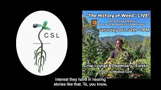 Subsistence Crop Podcast S1E7 David Bienenstock Great Moments in Weed History Host [upl. by Ros]