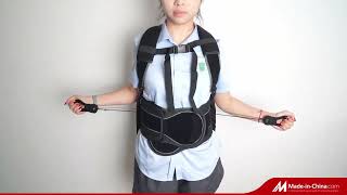 L5657 TLSO back brace shows [upl. by Notlrac464]