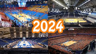 Top 10 BEST College Basketball Arenas of 2024 [upl. by Zitah]