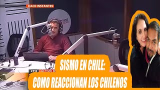 SISMO EN CHILE COMO REACCIONAN LOS CHILENOS MI POLOLA REACCIONA  CHILE VS PAÍSES EXTRANJEROS [upl. by Marietta]