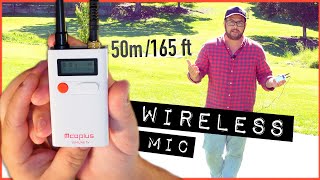 Wireless Mic with Long stable UHF [upl. by Nehr840]