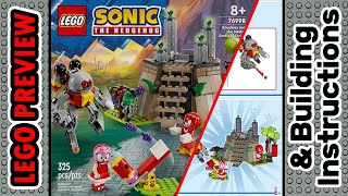 76998 LEGO SONIC THE HEDGEHOG Knuckles and the Master Emerald Shrine amp Building Instructions 2024 [upl. by Drawyah430]