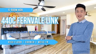 440C Fernvale Link 4Room HDB Flat Video Walkthrough  Lionel Yeo [upl. by Elston262]