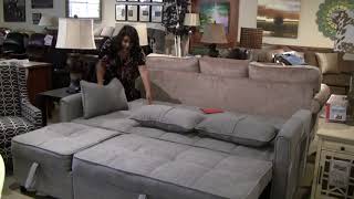 Convertible Sofa  From Sofa To King Size Bed  Laineys Furniture [upl. by Cleres]