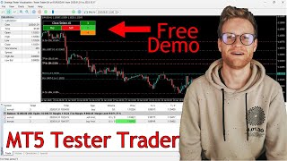 MT5 Tester Trader For Manual Backtesting  New EA For Every Trader  Free Demo [upl. by Devitt287]