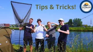 KARPERVISSEN TIPS amp TRICKS met 100 CM SCHUBKARPER  VISbazen 9 [upl. by Graniah]