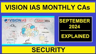 vision ias monthly current affairs  september 2024  security [upl. by Lombardo]