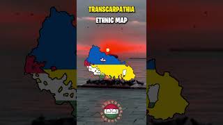 Ethnic map of Transcarpathia [upl. by Lleval]