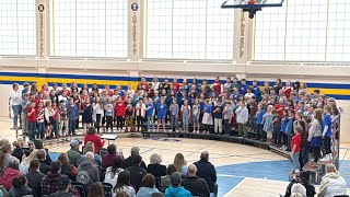 Woodland Elementary Veterans Day Program 2024 [upl. by Coltson]