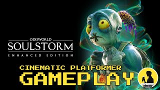 ODDWORLD SOULSTORM GAMEPLAY OddworldSoulstorm gameplay platformer [upl. by Amaras25]